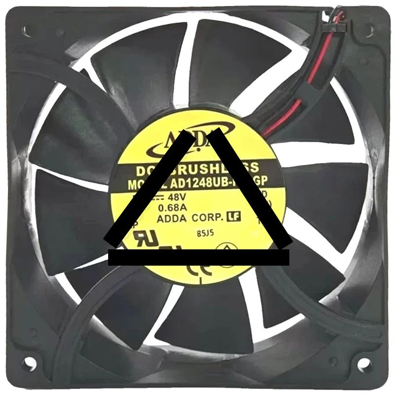ADDA AD1248UB-F91GP 48V 0.68A DC Brushless 2 Wires Axial Cooling Fan