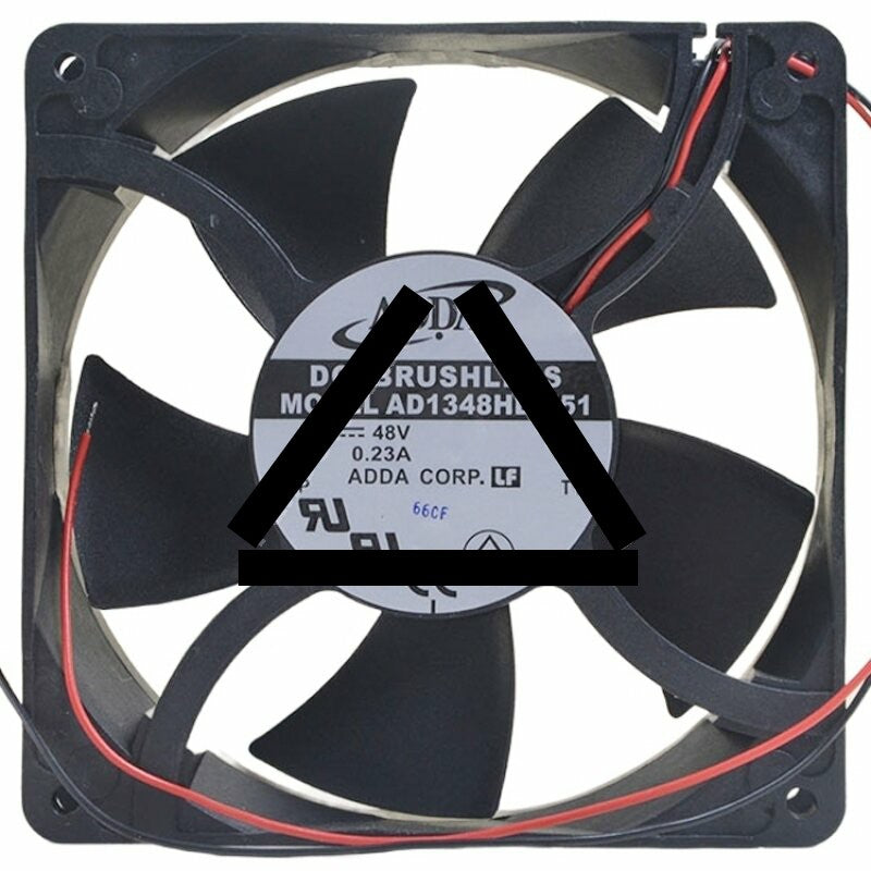 ADDA AD1348HB-F51 DC 48V 0.23A 12738 Brushless Axial Cooling Fan