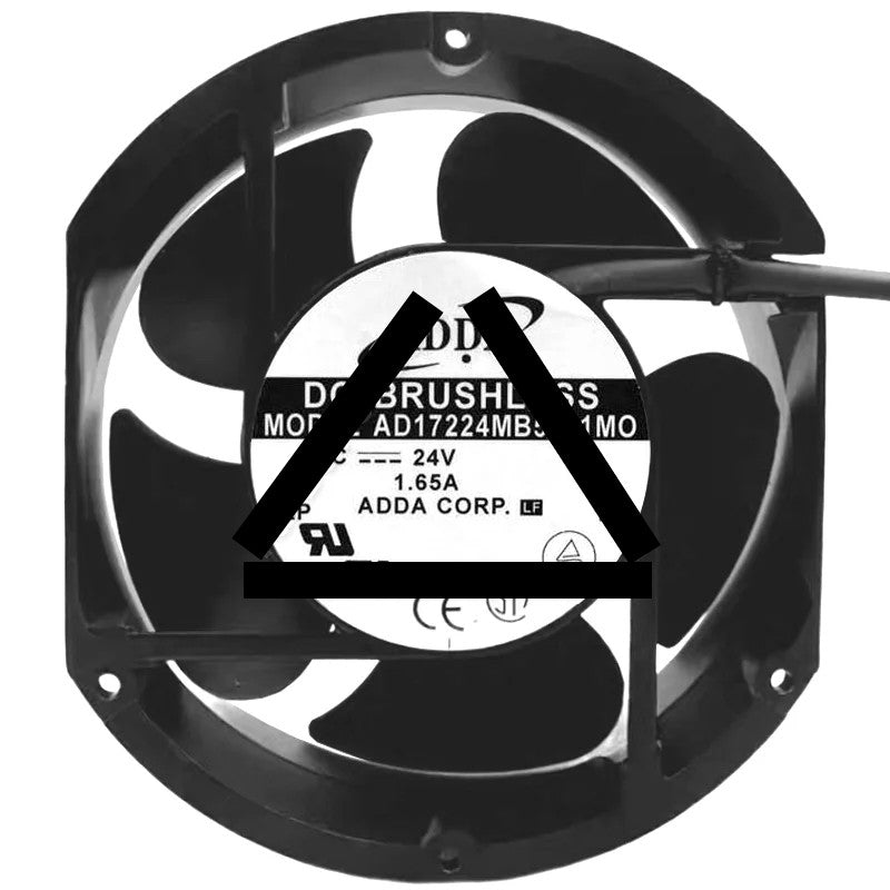 ADDA AD17224MB5151MO 24V 1.65A DC Brushless 2 / 3 / 4 Wires Cooling Fan
