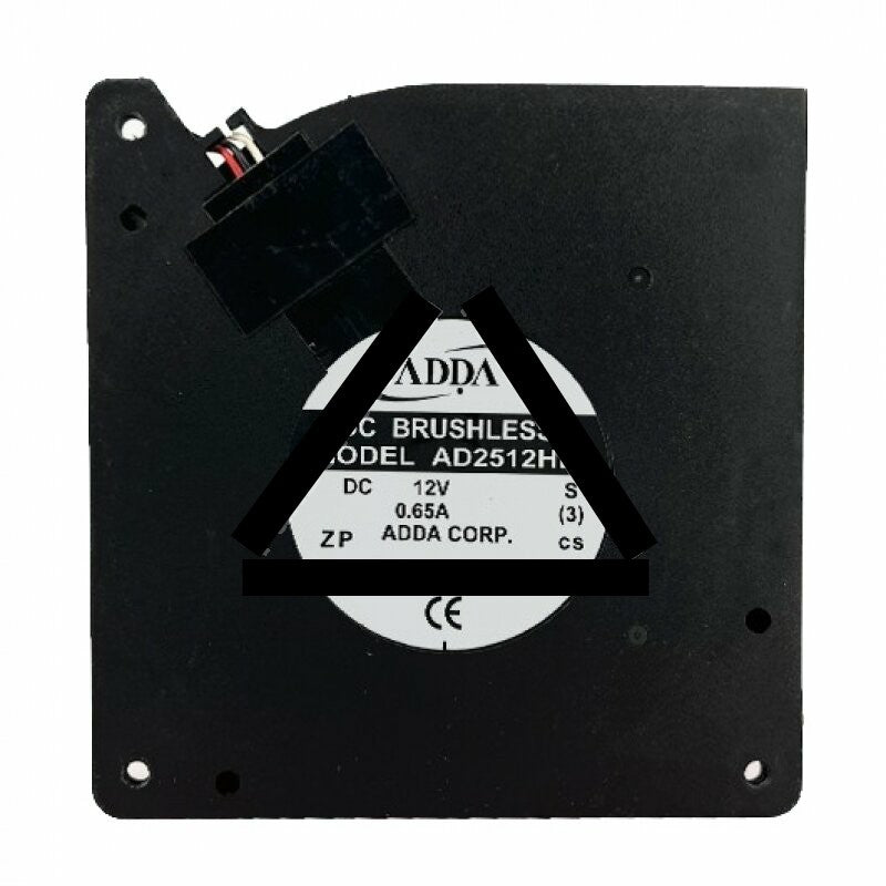 ADDA AD2512HB DC 12V 0.65A 2 Wires Blower Cooling Fan