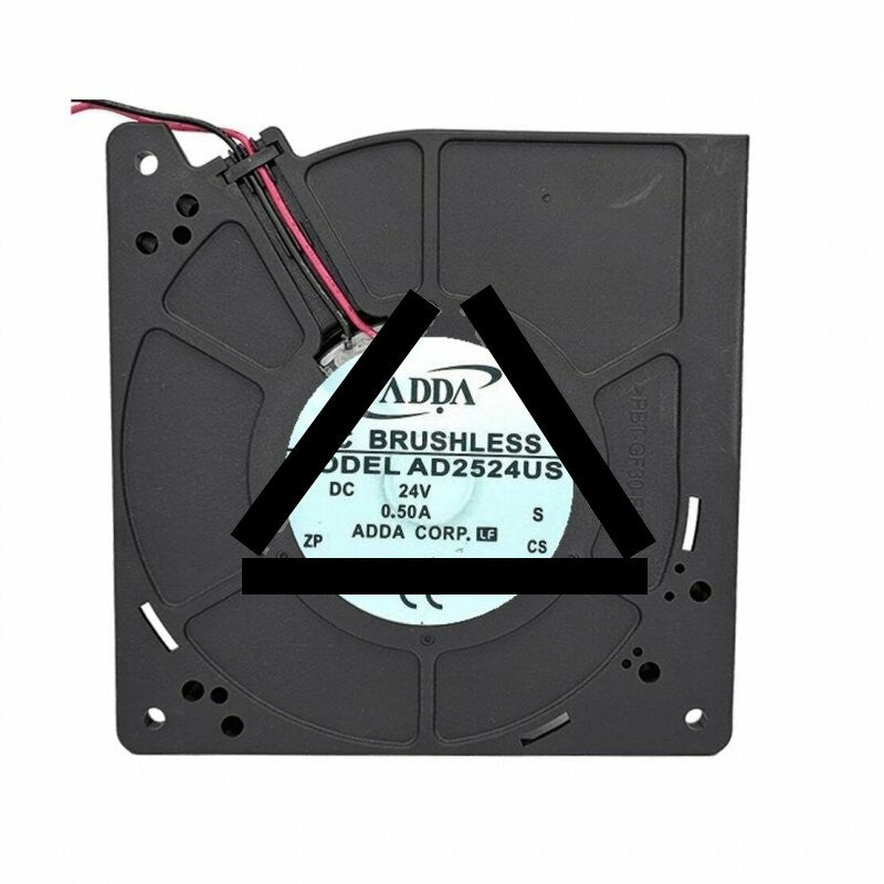 ADDA AD2524US DC 24V 0.50A 2 Wires Blower Cooling Fan