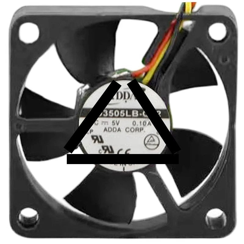 ADDA AD3505LB-G52 5V 0.10A 2 / 3 Wires Axial Cooling Fan
