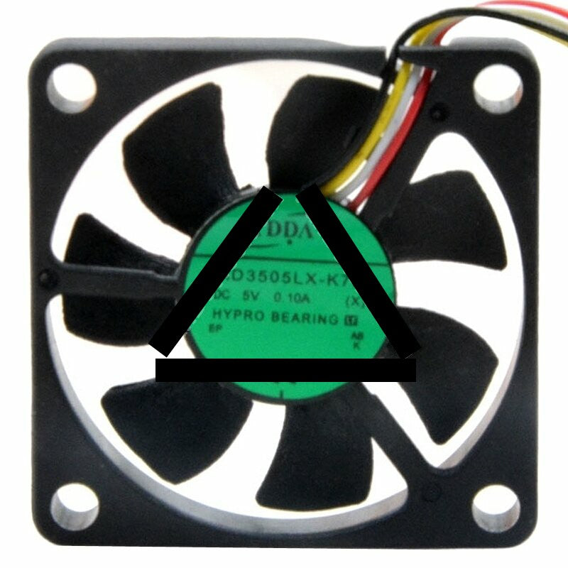 ADDA AD3505LX-K7B DC 5V 0.10A 3507 HYPRO Bearing Axial Cooling Fan