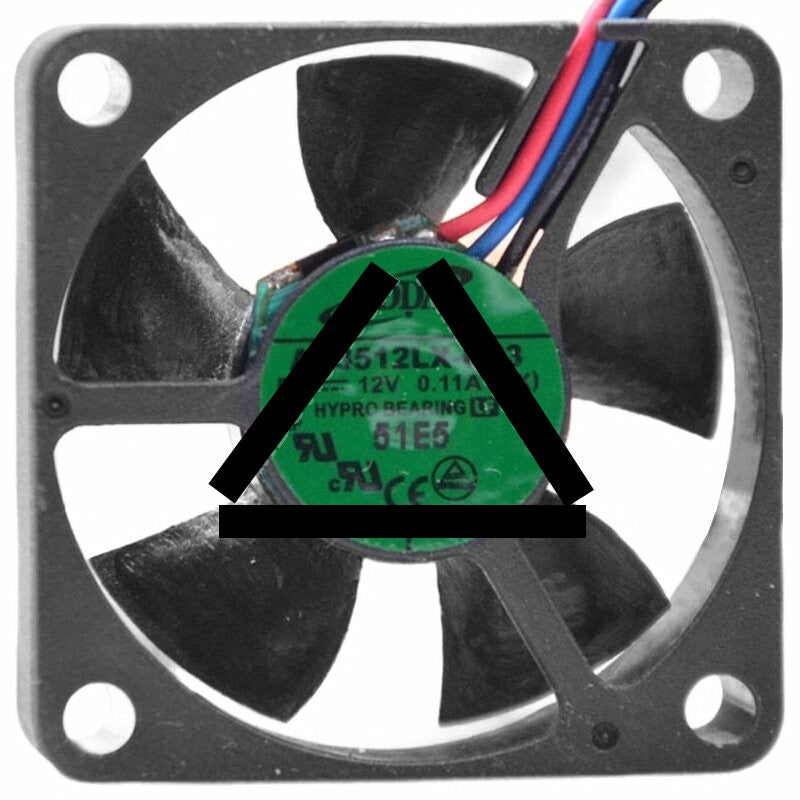 ADDA AD3512LX-G53 DC 12V 0.11A 3 Wires HYPRO Bearing Axial Cooling Fan
