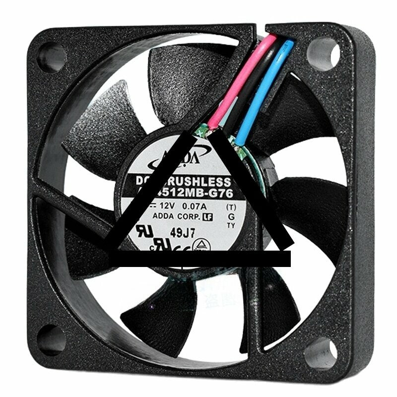 ADDA AD4512MB-G76 DC 12V 0.07A 4510 Axial Brushless Cooling Fan
