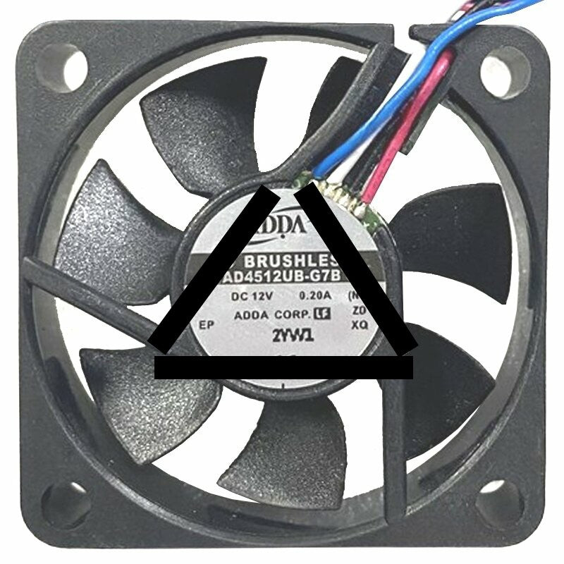 ADDA AD4512UB-G7B 12V 0.20A 4 Wires 4010 DC Brushless Axial Fan