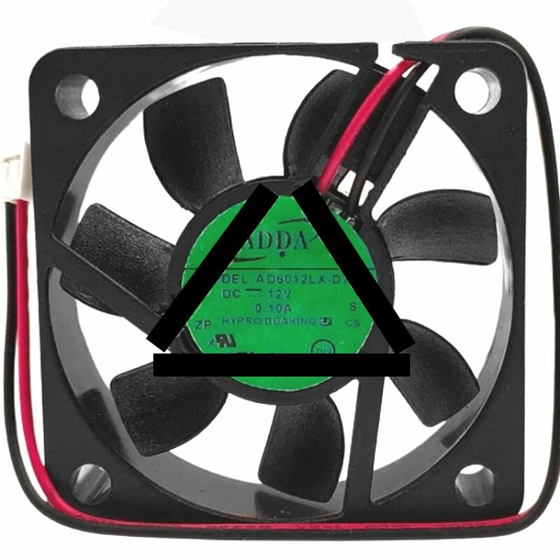 ADDA AD5012LX-D71 DC 12V 0.10A 2 Wires HYPRO Bearing Axial Cooling Fan