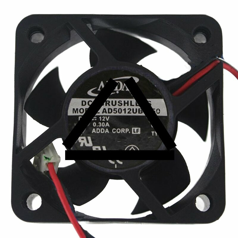 ADDA AD5012UB-C50 DC 12V 0.30A 5020 Axial Brushless Cooling Fan