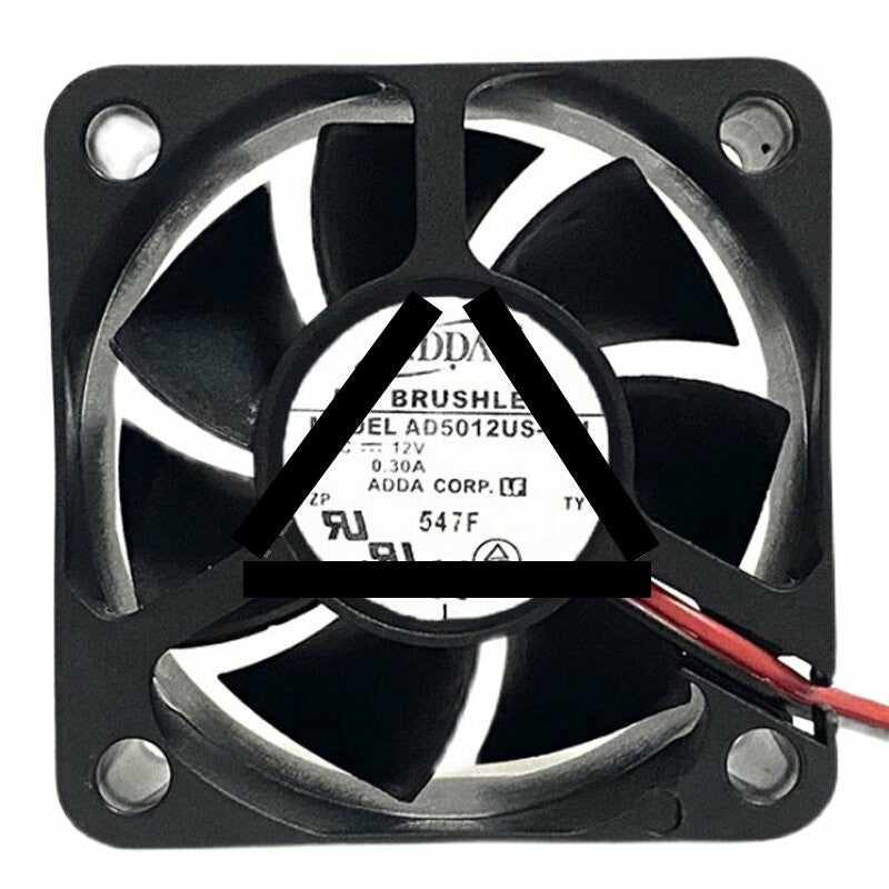 ADDA AD5012US-C71 DC 12V 0.30A 5020 Axial Brushless Cooling Fan