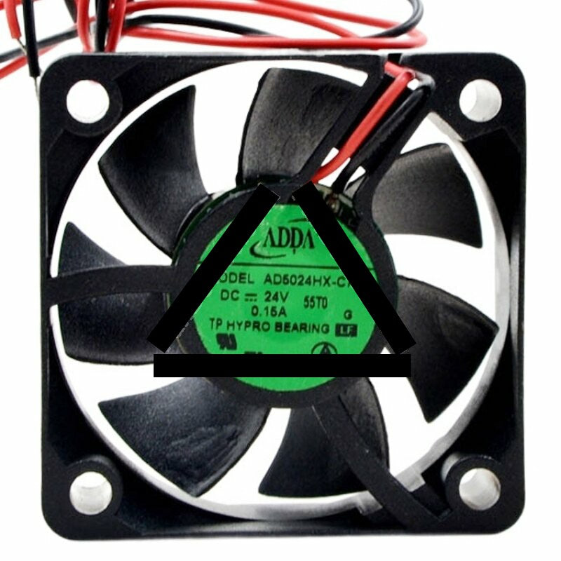 ADDA AD5024HX-C71 DC 24V 0.15A 5020 HYPRO Bearing Axial Cooling Fan