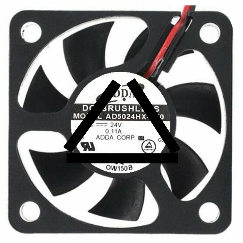 ADDA AD5024HX-D70 DC 24V 0.11A 5015 Brushless Axial Cooling Fan