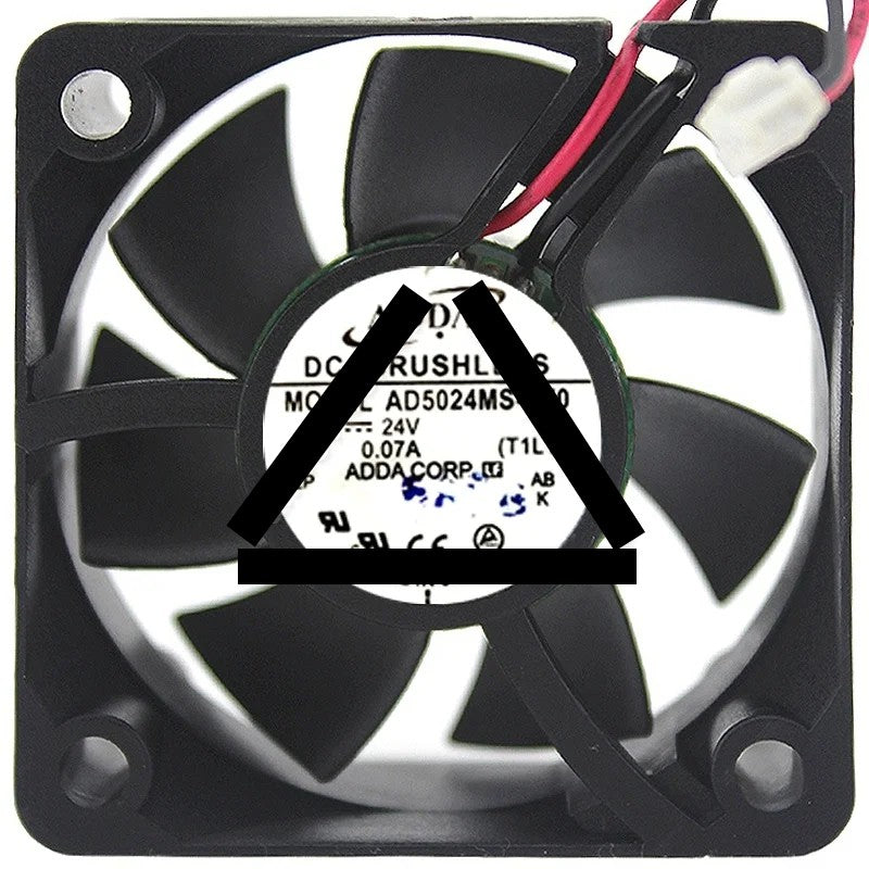ADDA AD5024MS-C70 24V 0.07A DC Brushless 2 Wires Axial Cooling Fan