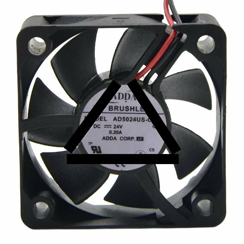 ADDA AD5024US-C71 DC 24V 0.20A 5020 Axial Brushless Cooling Fan