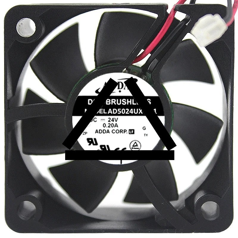 ADDA AD5024UX-C71 24V 0.20A DC Brushless 2 Wires Axial Cooling Fan