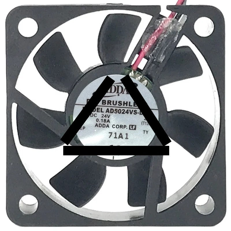 ADDA AD5024VS-D70 24V 0.18A DC Brushless 2 Wires Axial Cooling Fan