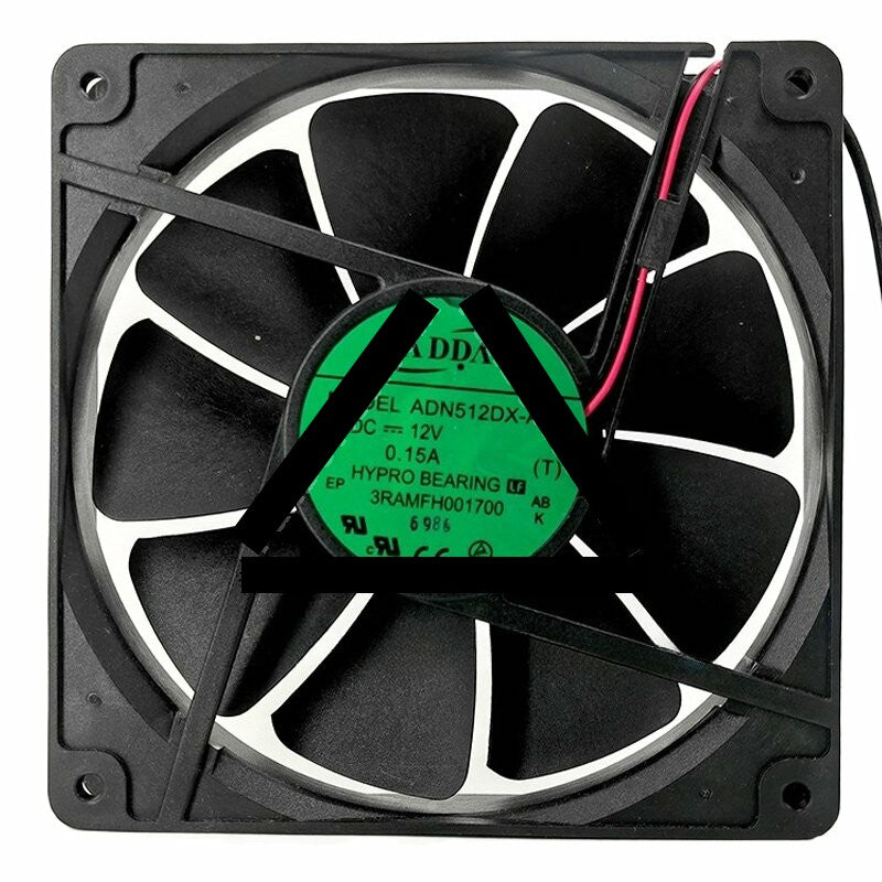 ADDA ADN512DX-A90 DC 12V 0.15A 13525 HYPRO Bearing Axial Cooling Fan