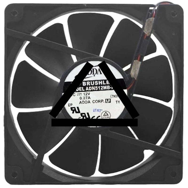 ADDA ADN512MB-A90 12V 0.27A 2 Wires Brushless Cooling Fan