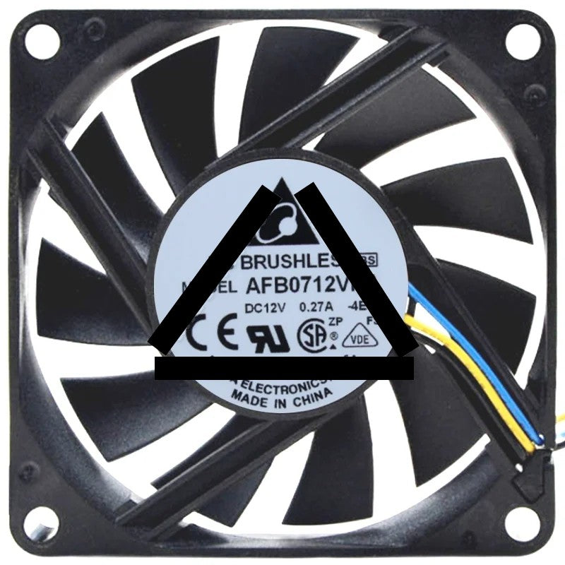 ADDA AFB0712VHA 12V 0.27A DC Brushless 3 Wires Axial Cooling Fan
