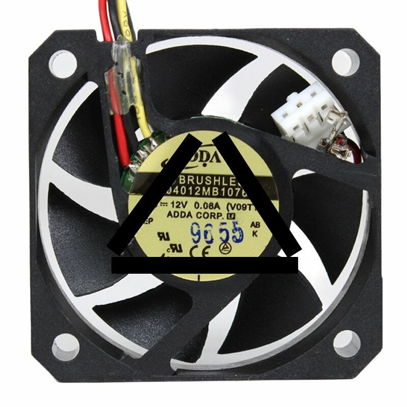 ADDA AG04012MB107600 DC 12V 0.08A 4010 Axial Brushless Cooling Fan