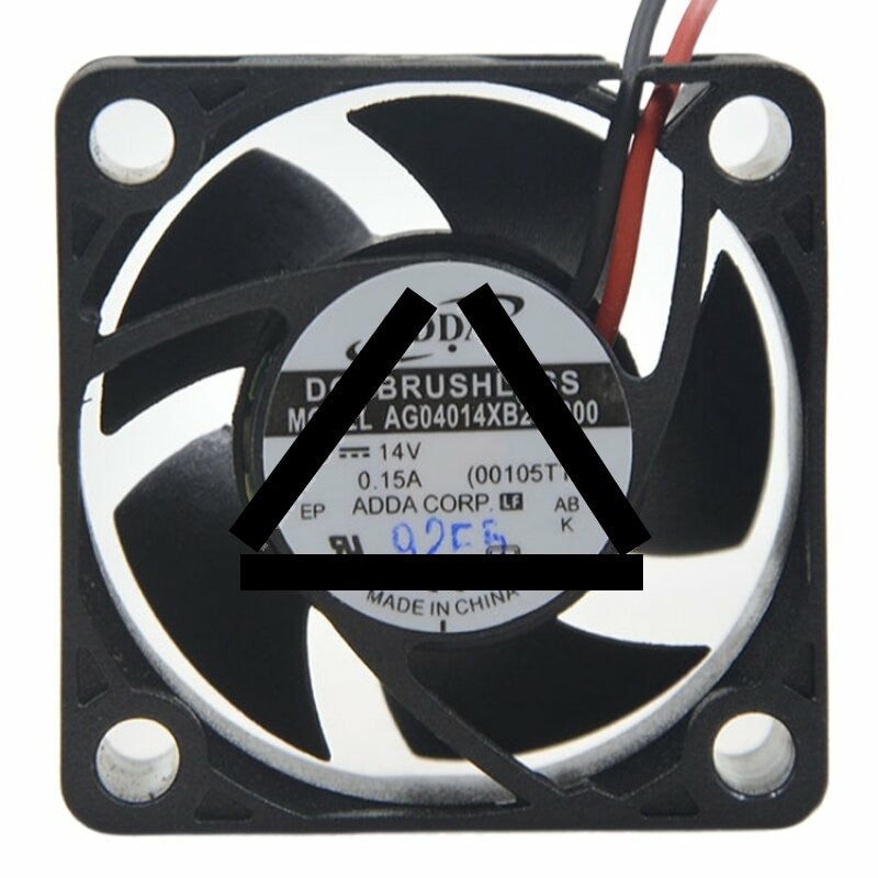 ADDA AG04014XB205000 DC 14V 0.15A 4020 Axial Brushless Cooling Fan