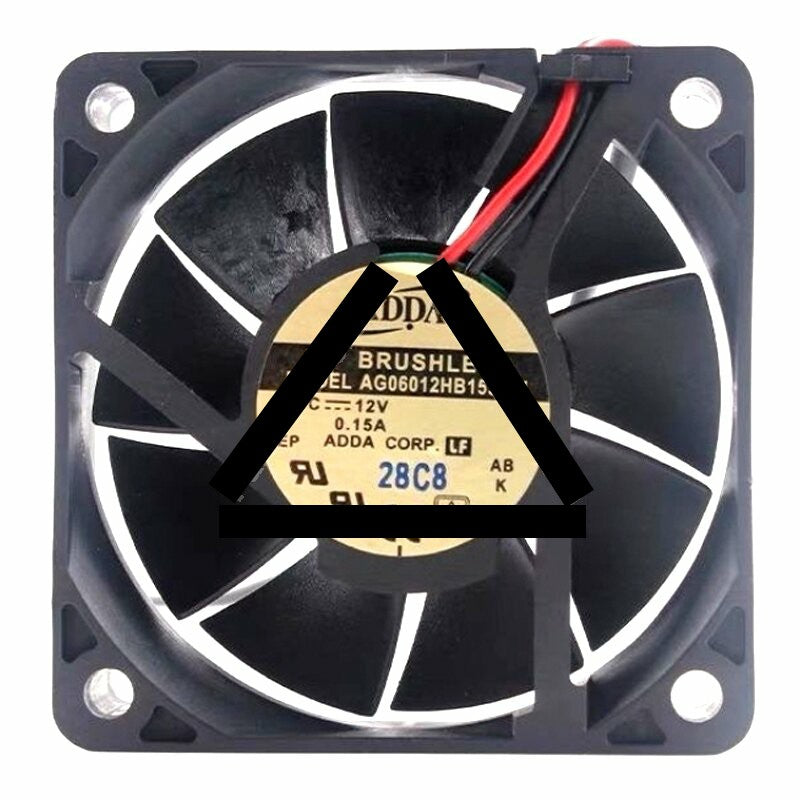 ADDA AG06012HB159001 DC 12V 0.15A 6015 Axial Brushless Cooling Fan