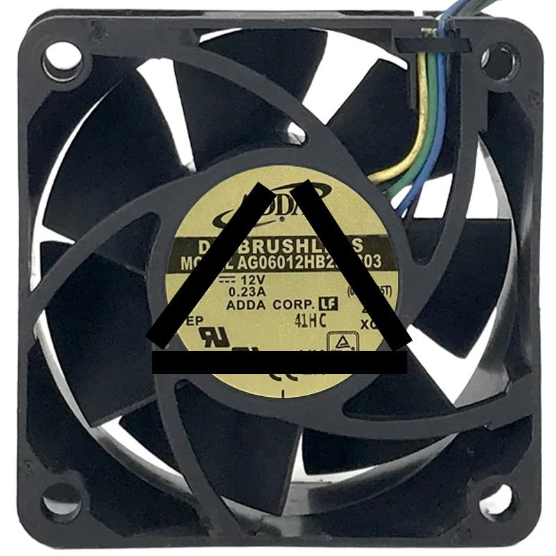ADDA AG06012HB257B03 12V 0.23A 4 Wires Axial Cooling Fan