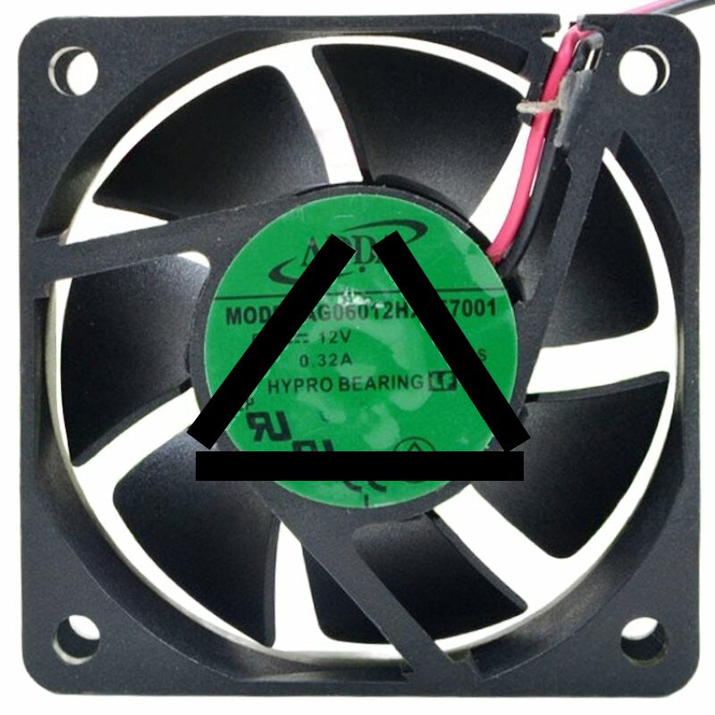 ADDA AG06012HX257001 DC 12V 0.32A 2 Wires HYPRO Bearing Axial Cooling Fan