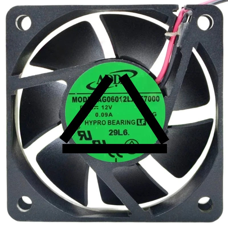 ADDA AG06012LX257000 12V 0.09A 2 Wires HYPRO Bearing Cooling Fan