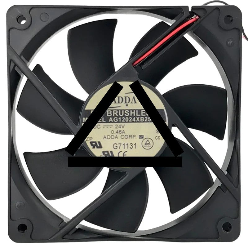 ADDA AG12024XB25100 24V 0.46A 2 / 3 Wires Cooling Fan