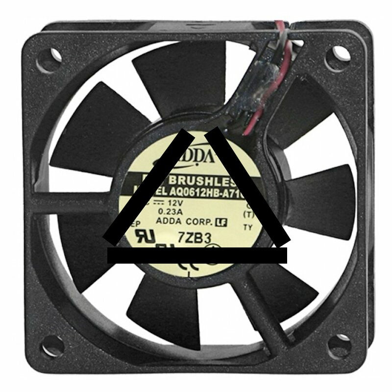 ADDA AQ0612HB-A71GL DC 12V 0.23A 6025 Axial Brushless Cooling Fan