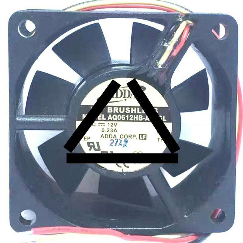 ADDA AQ0612HB-A72GL DC 12V 0.23A 2 Wires / 3 Wires Brushless Axial Cooling Fan