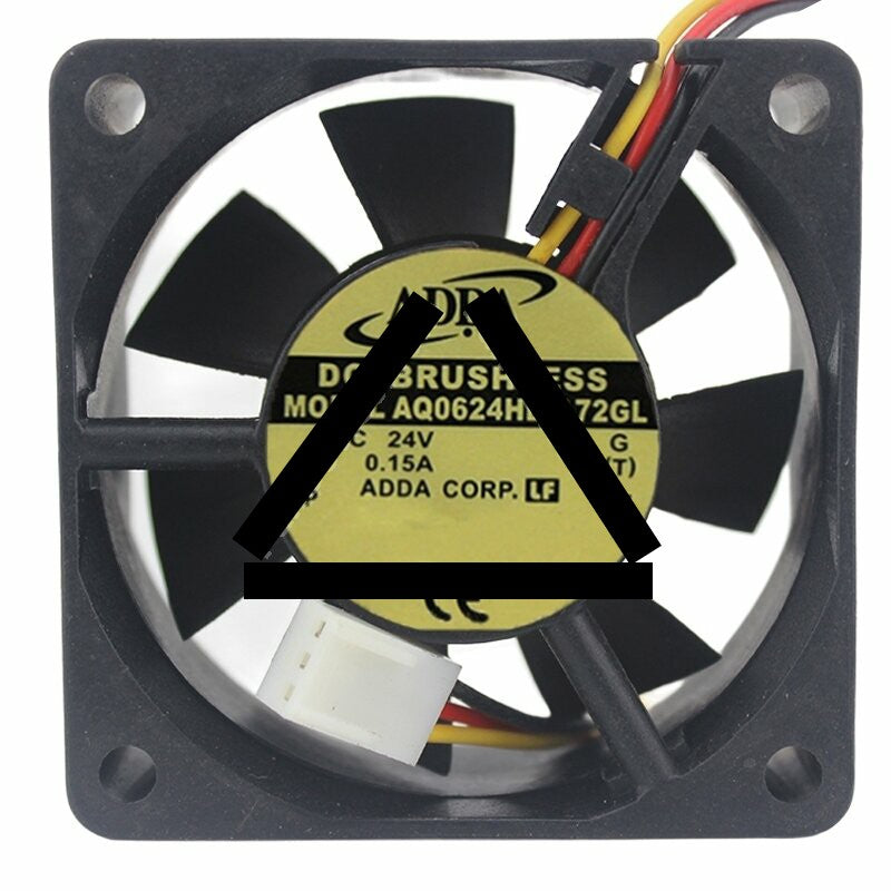 ADDA AQ0624HB-A72GL DC 24V 0.15A 6025 Axial Brushless Cooling Fan