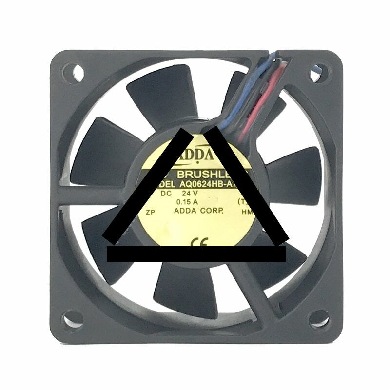 ADDA AQ0624HB-A76GL DC 24V 0.15A 3 Wires Axial Cooling Fan