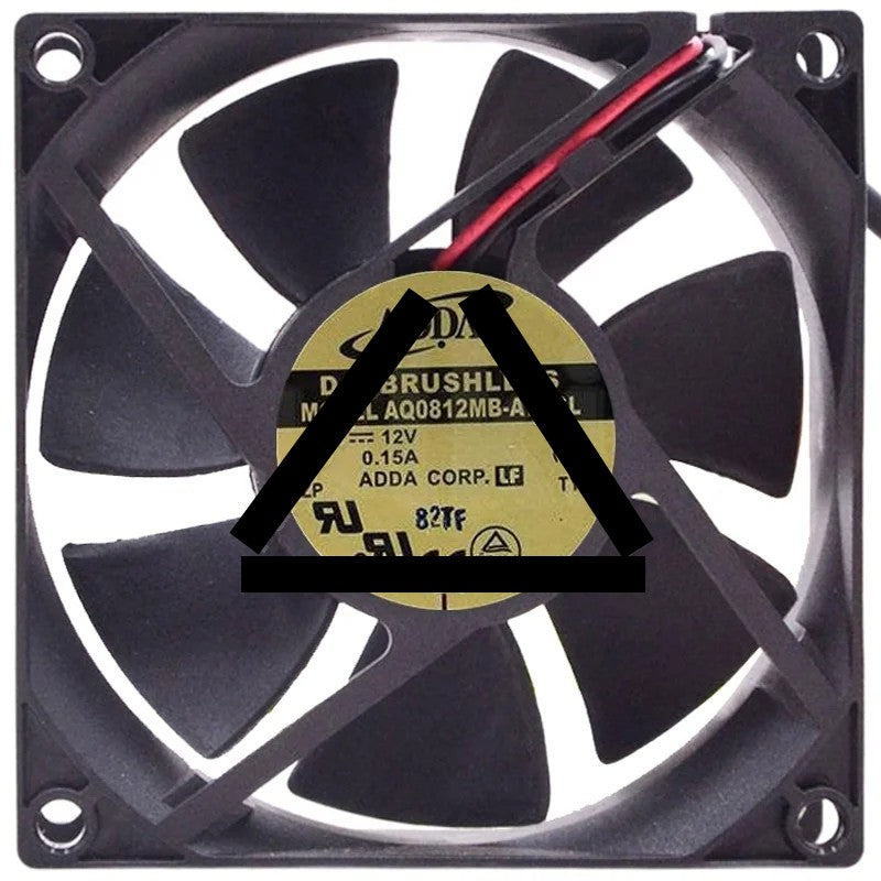ADDA AQ0812MB-A70GL 12V 0.15A DC Brushless 2 Wires Axial Cooling Fan