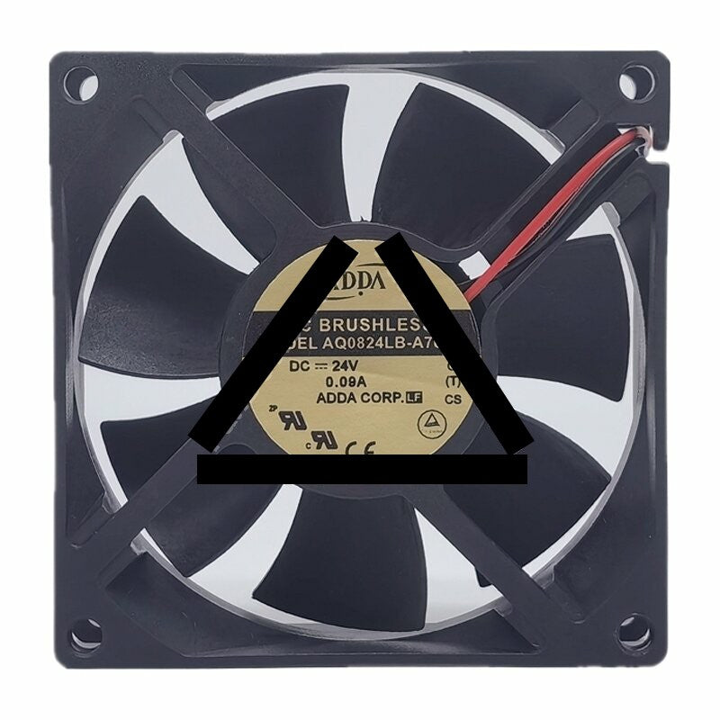 ADDA AQ0824LB-A70GL DC 24V 0.09A 8025 Axial Brushless Cooling Fan