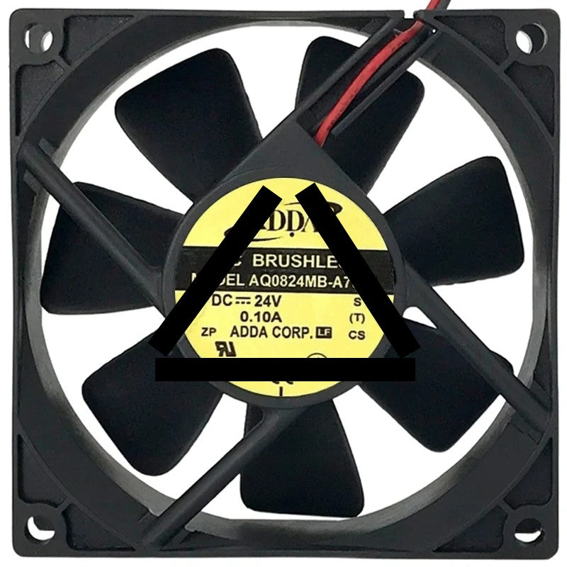 ADDA AQ0824MB-A70GL 24V 0.10A DC Brushless 2 Wires Axial Cooling Fan