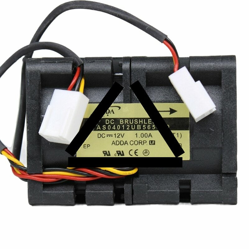 ADDA AS04012UB565300 DC 12V 1.0A 4056 Axial Brushless Cooling Fan