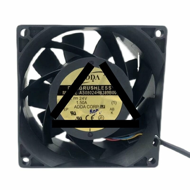 ADDA AS08024HB389B00 DC 24V 1.50A 2 Wires / 3 Wires / 4 Wires Axial Cooling Fan