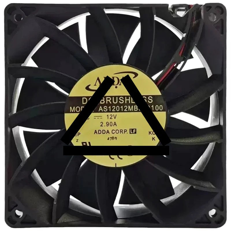 ADDA AS12012MB389100 12V 2.90A DC Brushless 2 Wires Axial Cooling Fan