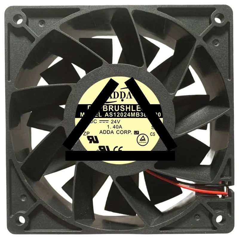 ADDA AS12024MB389F00 24V 1.40A 2 / 3 / 4 Wires Cooling Fan