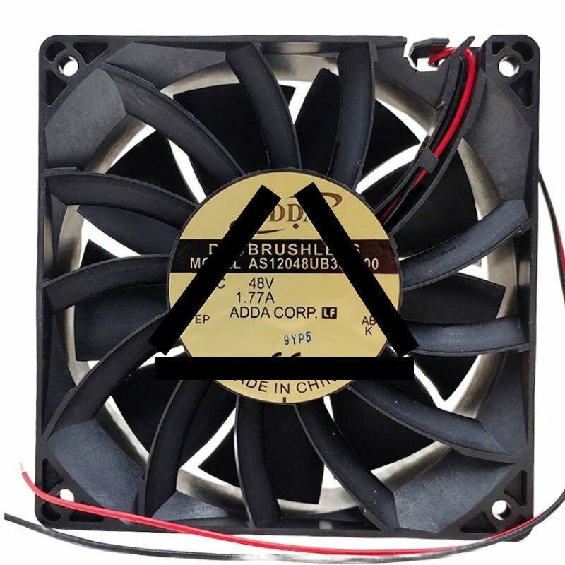 ADDA AS12048UB389100 DC 48V 1.77A 12038 Brushless Axial Cooling Fan