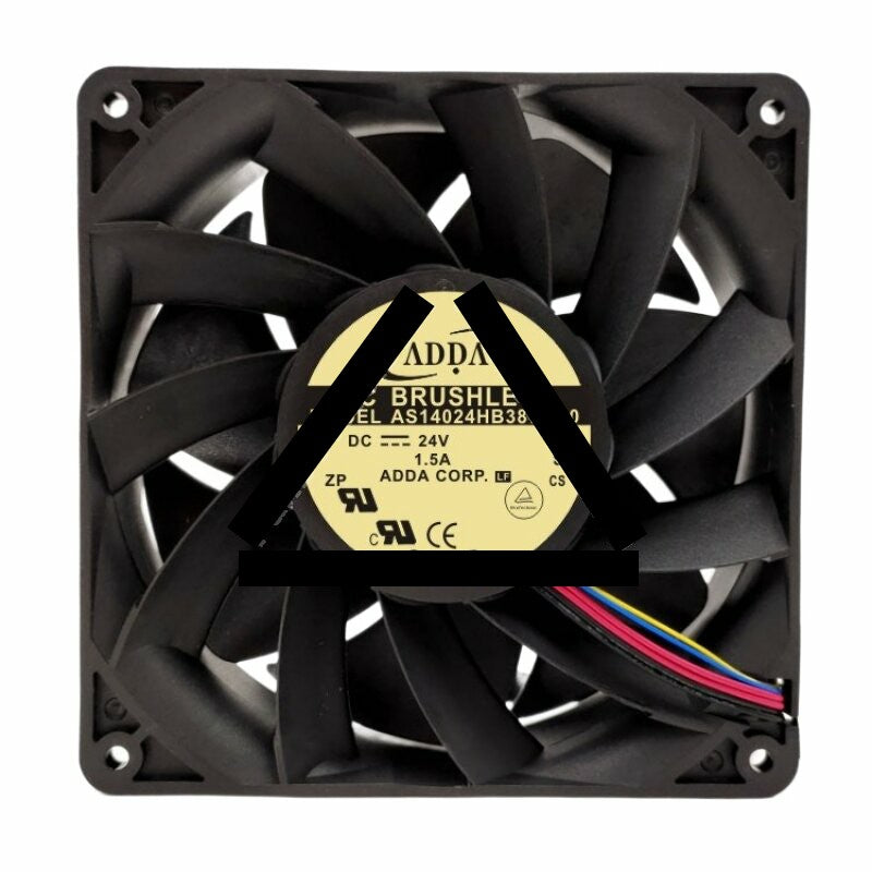 ADDA AS14024HB387BB0 DC 24V 1.5A 14038 Axial Brushless Cooling Fan