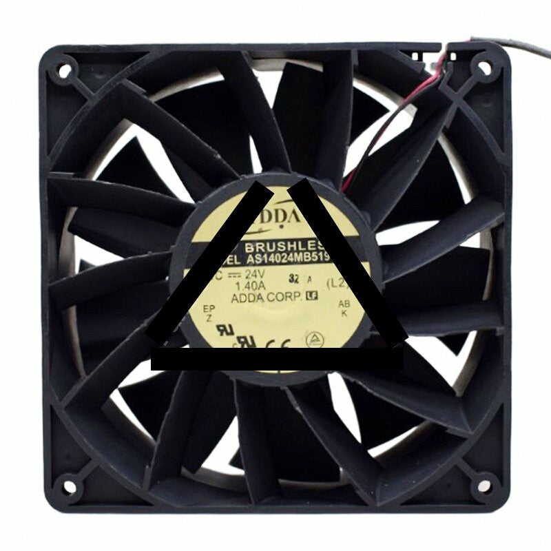 ADDA AS14024MB5191B0 DC 24V 1.40A 14050 Axial Brushless Cooling Fan