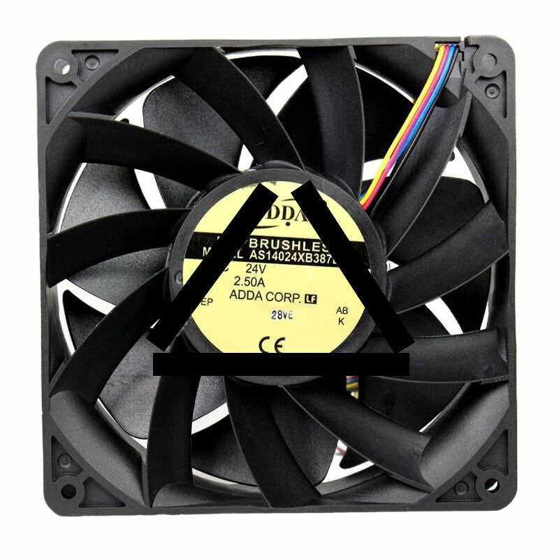 ADDA AS14024XB387BB0 DC 24V 2.50A 14038 Axial Brushless Cooling Fan