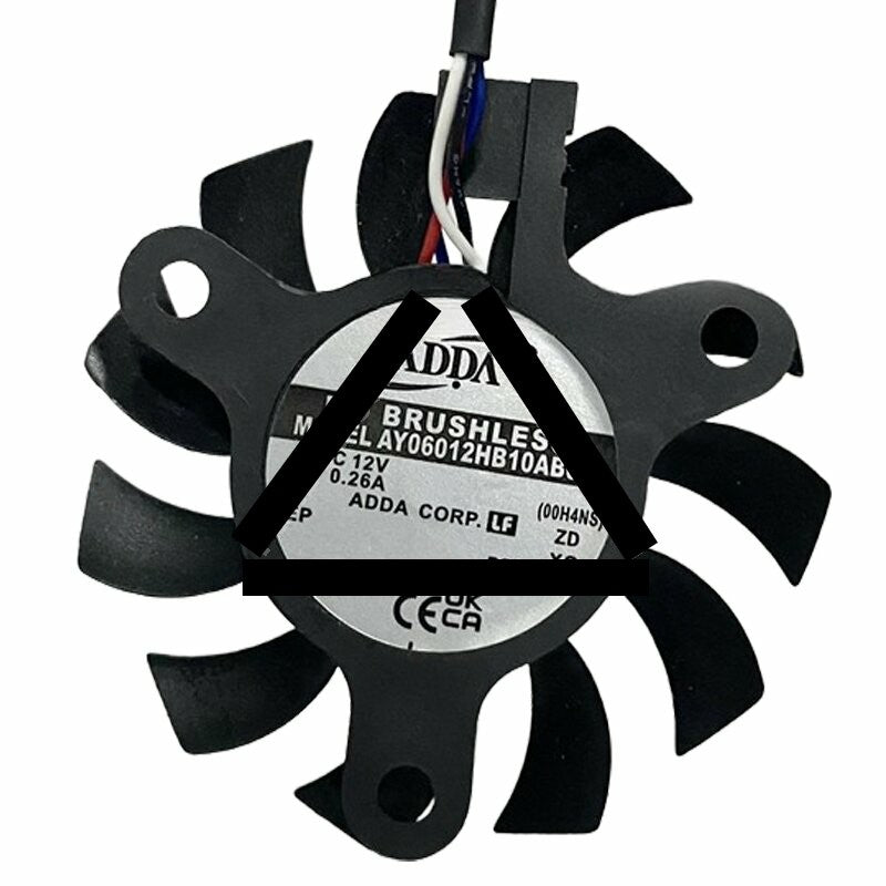 ADDA AY06012HB10AB00 DC 12V 0.26A 6010 Brushless Axial Cooling Fan