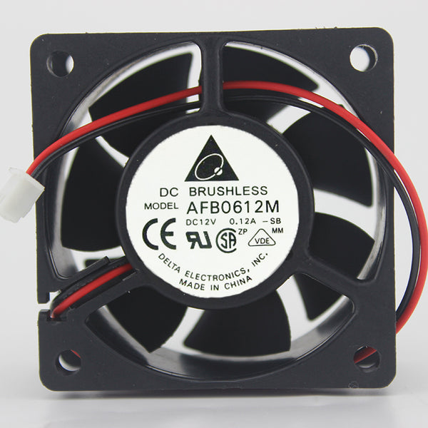 AFB0612M 12V 0.12A for Delta 2-wire ball power supply fan 60 * 60 * 25MM
