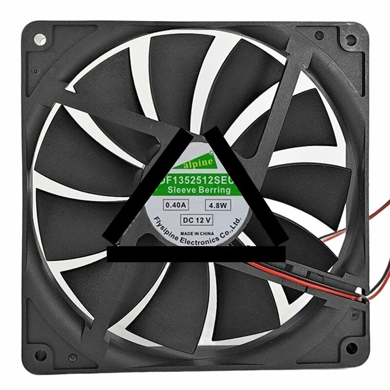 Alpine DF1352512SEUI DC 12V 0.40A 4.8W 13525 Axial Cooling Fan