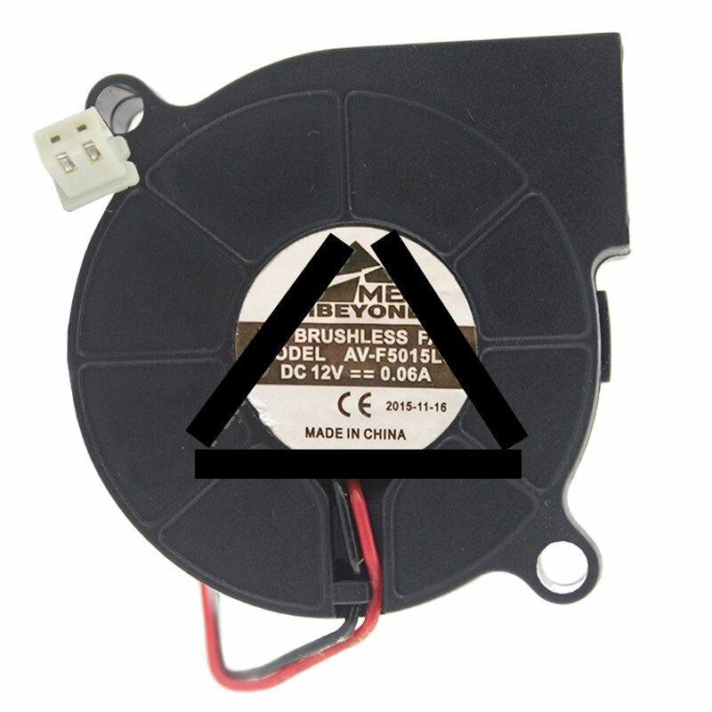 AMBEYOND AV-F5015LS DC 12V 0.06A 5015 Blower Brushless Cooling Fan