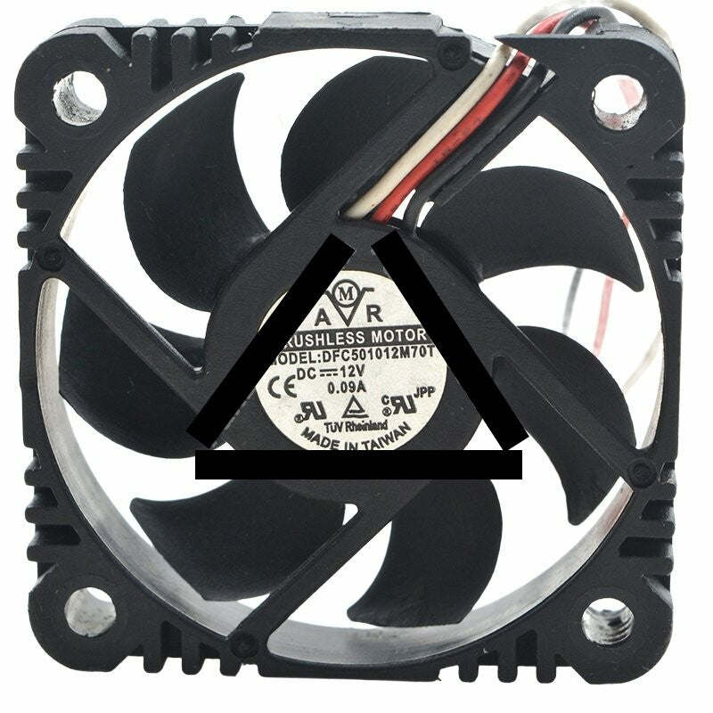 AMR DFC501012M70T DC 12V 0.09A 5010 Axial Brushless Cooling Fan