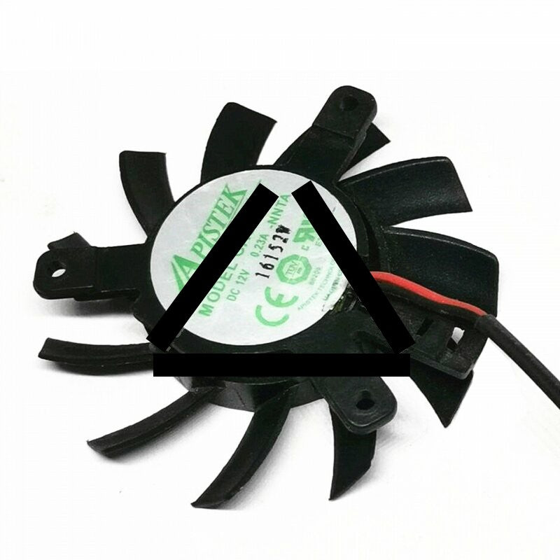 APISTEK GA61S2H DC 12V 0.23A Axial Cooling Fan